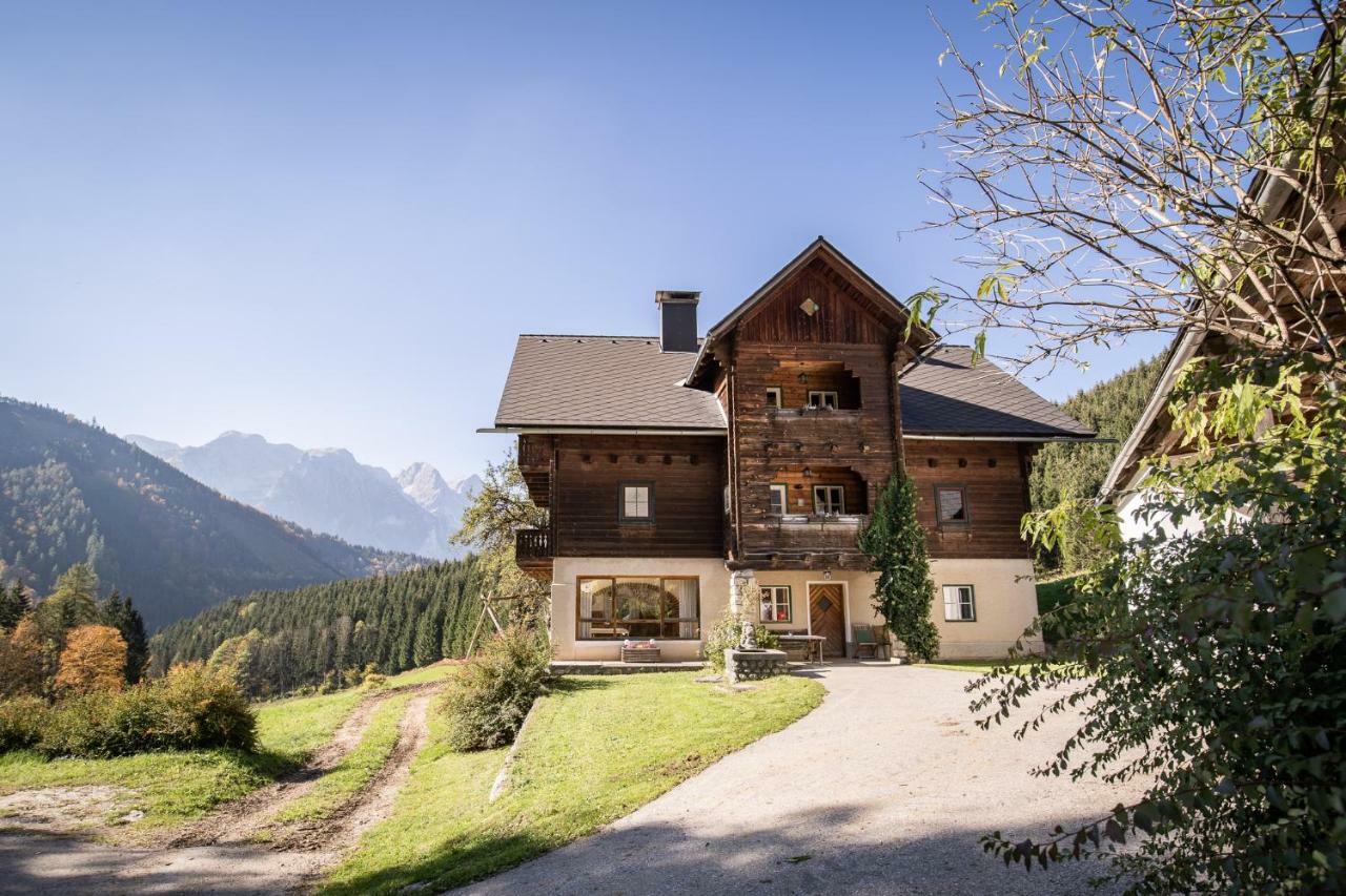 Almurlaub Buchebnerreith, Ferienwohnungen Hinterstoder Buitenkant foto